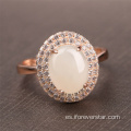 925 anillos de plata perlas amor anillos de joyería